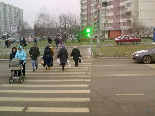 Новый светофор в Ново-Переделкино