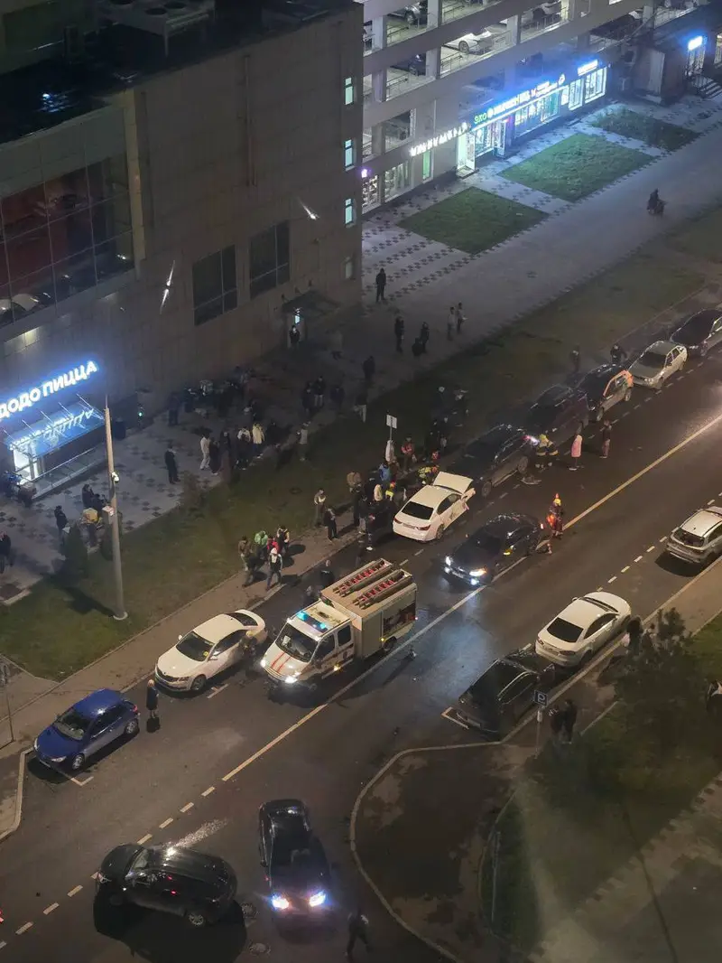 ДТП в Солнцево Парк вечером 26 октября