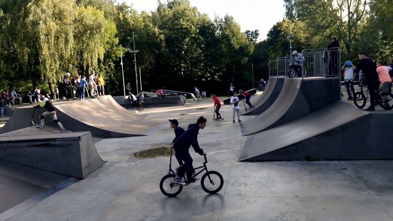 Трюковый парк в москве