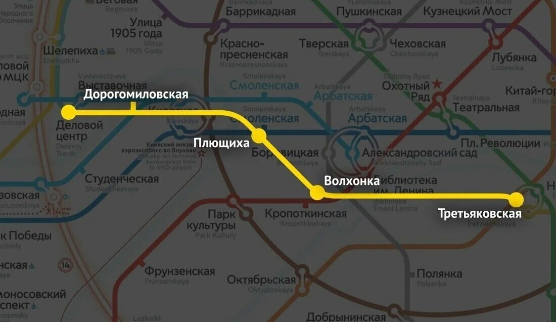 Калининская линия метро