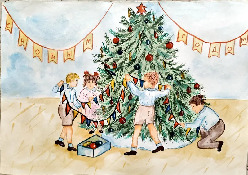 Работа участницы конкурса Музея Победы из Тверской области Евдокимовой Марии