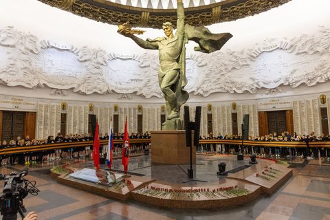 Акция в Музее Победы