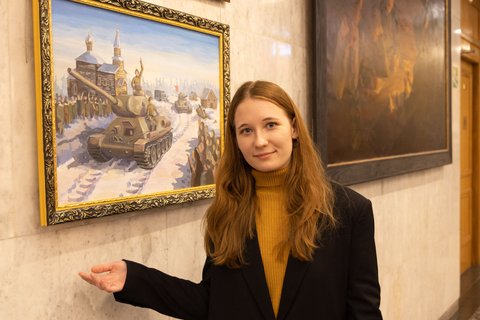 Выставка «Вернисаж Победы» в Музее Победы
