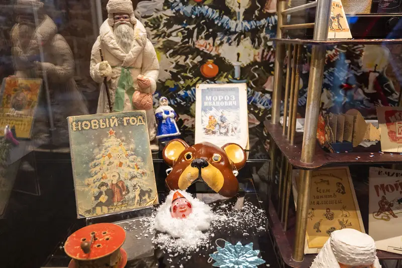 В Музее Победы открылась новогодняя выставка