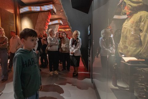 Школьники в Музее Победы