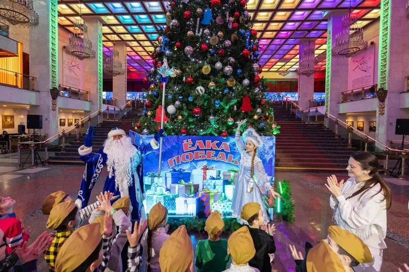 Более тысячи детей за два дня стали участниками новогодней интерактивной программы в Музее Победы