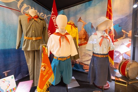 Выставка к 100-летию «Артека» в Музее Победы / Фото: пресс-служба Музея Победы