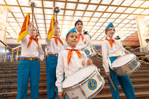 Выставка «Артек: 100 лет счастливого детства» в Музее Победы