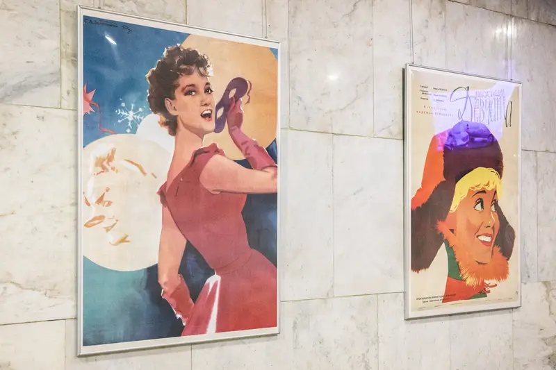 Выставка «Легенды советского кино» Музея Победы погрузит в новогоднюю атмосферу