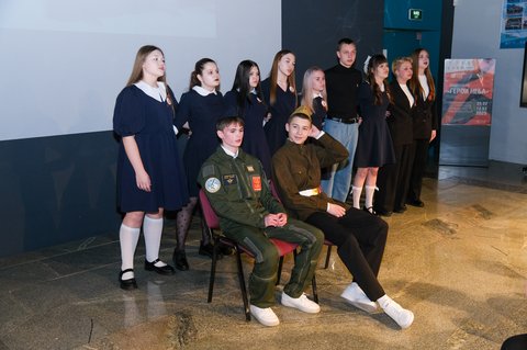 Спектакль на площадке «Школьный музей Победы» / Фото: пресс-служба Музея Победы