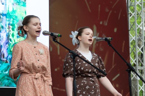 Концерт в музее «Г.О.Р.А.» / Фото: пресс-служба Музея Победы