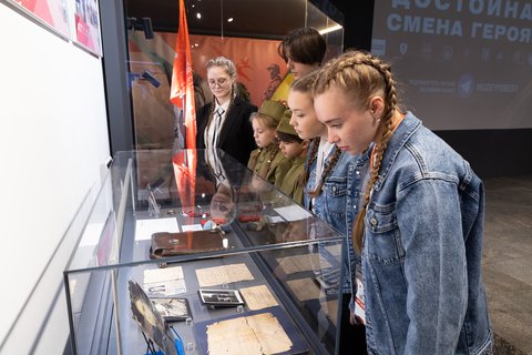 Выставка «Они отстояли столицу» в Музее Победы