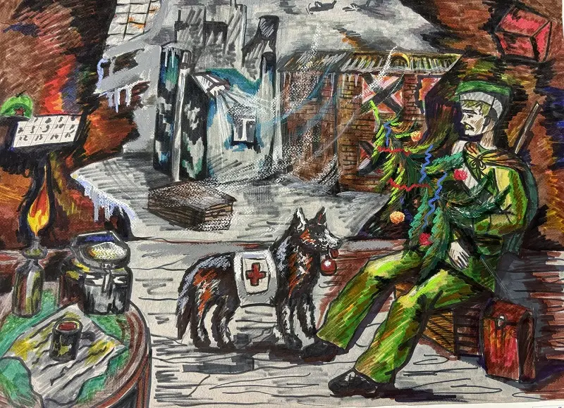 Свыше 57 тысяч открыток вошло в новогоднюю онлайн-выставку Музея Победы