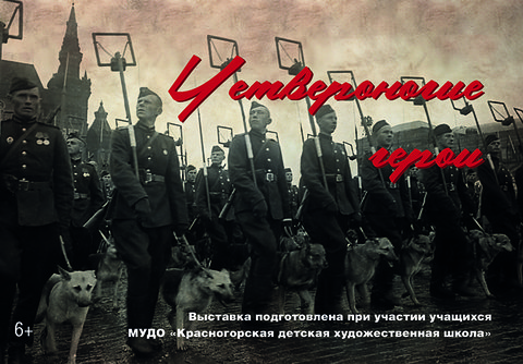 Выставка Музея Победы "Четвероногие герои"