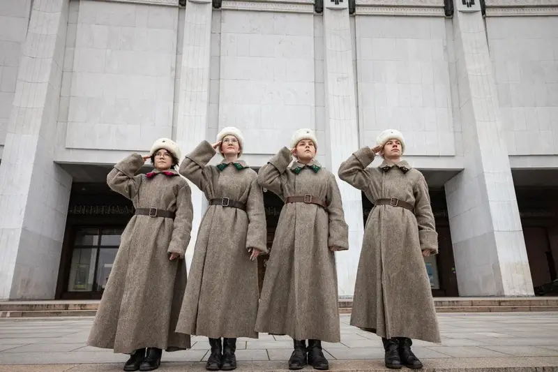 Память павших почтили у Музея Победы