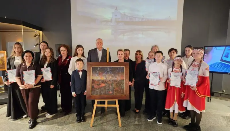 Фонды Музея Победы пополнила картина ветерана и художника