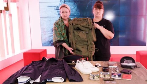 Передача вещей участника СВО в дар Музею Победы