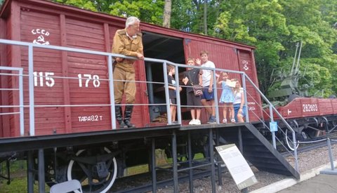 День железнодорожника в Музее Победы