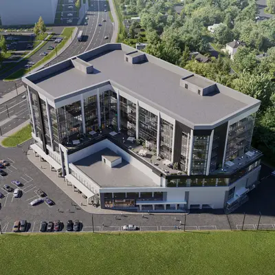 БЦ - Новые решения - Коммунарка - Анны Монаховой - вид сверху