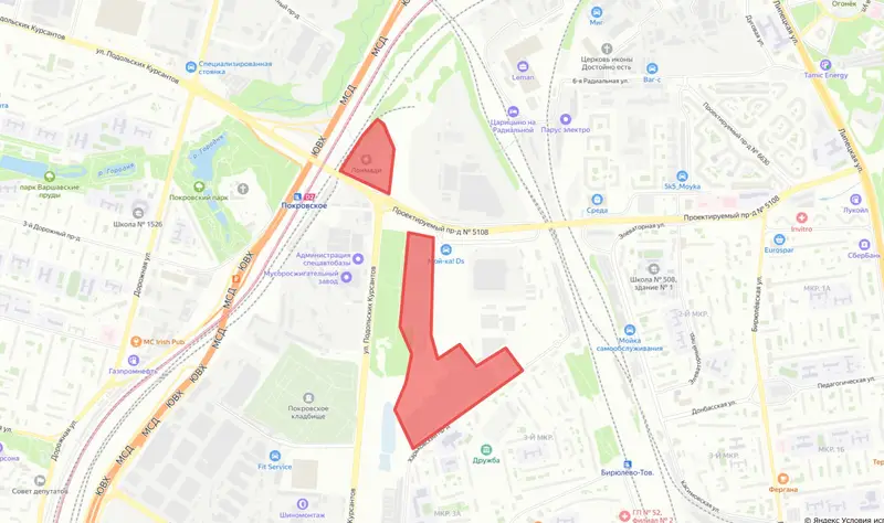 В районе Бирюлево Западное снесут гаражи и построят дома