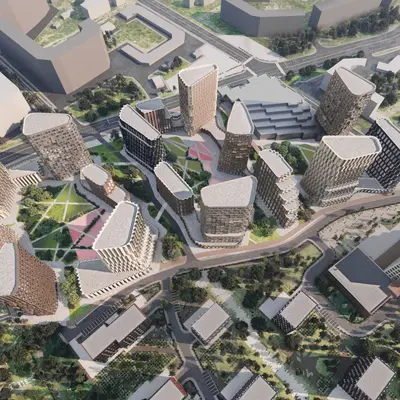 Дом отдыха Куркино - возможная застройка - 3