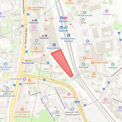 Грузовой двор Курского вокзала - жилой и деловой квартал - 2