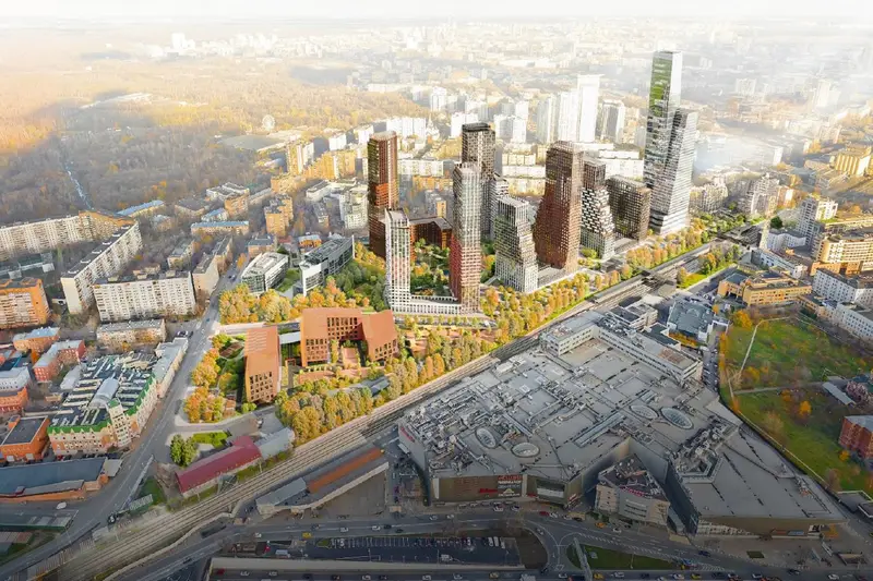 Согласовано 317000м2 недвижимости на месте грузового двора в Сокольниках