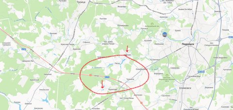 Щапово Овечкино - ИЖС - Карта
