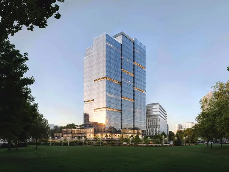 Бизнес-центр на Хорошевском шоссе - с другого ракурса