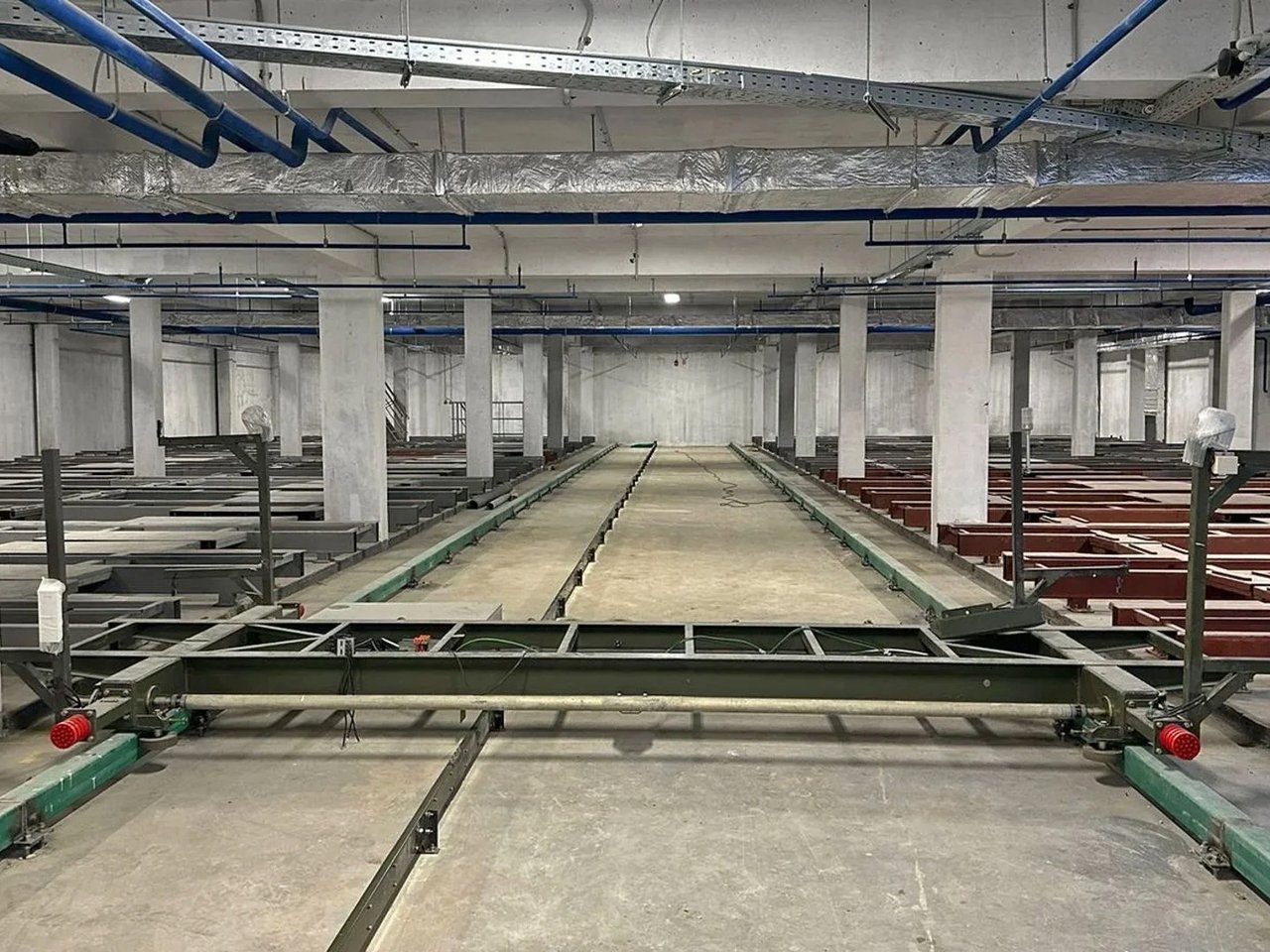 Механизированная подземная парковка в Одинцово