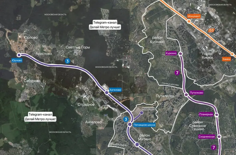 Может ли Арбатско-Покровская линия пойти в Московскую область: скорее нет, чем да
