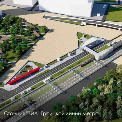 Благоустройство ЗИЛ