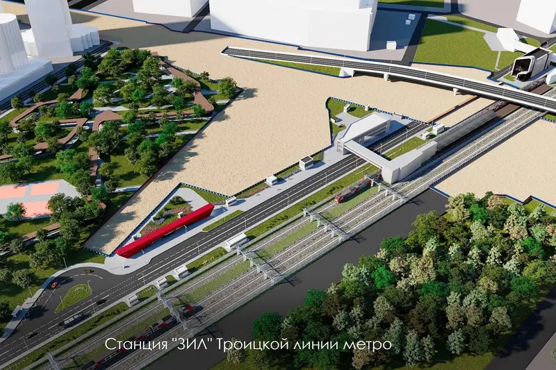 Благоустройство ЗИЛ