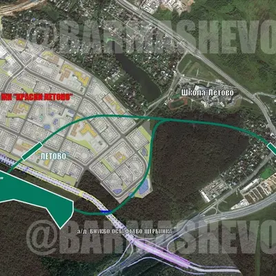 Электродепо Летово - станция метро Сосенки