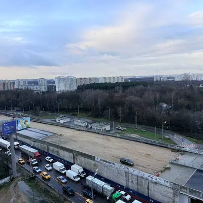 Эстакада СБВ - пересечение СБВ и Варшавского шоссе - 3