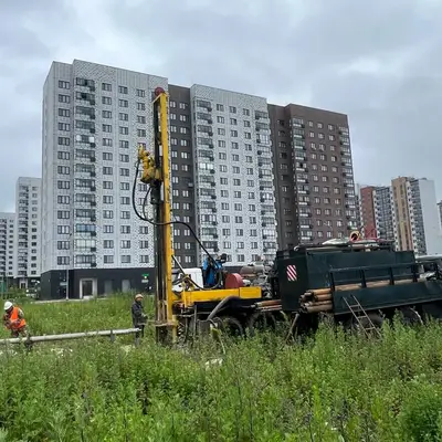 Метро Ватутинки - геологоразведочные работы - 1