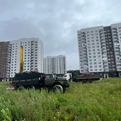 Метро Ватутинки - геологоразведочные работы - 2
