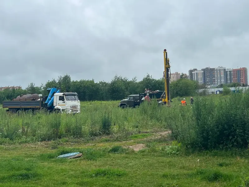 Метро Ватутинки - геологоразведочные работы - 4