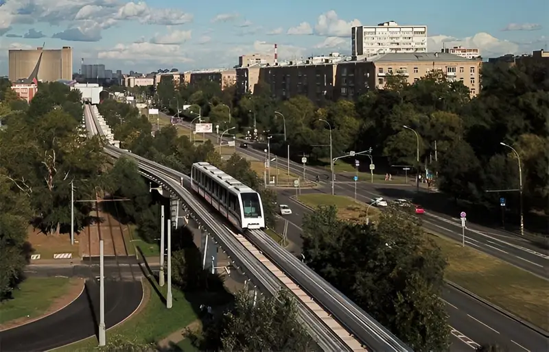 Монорельс уходит