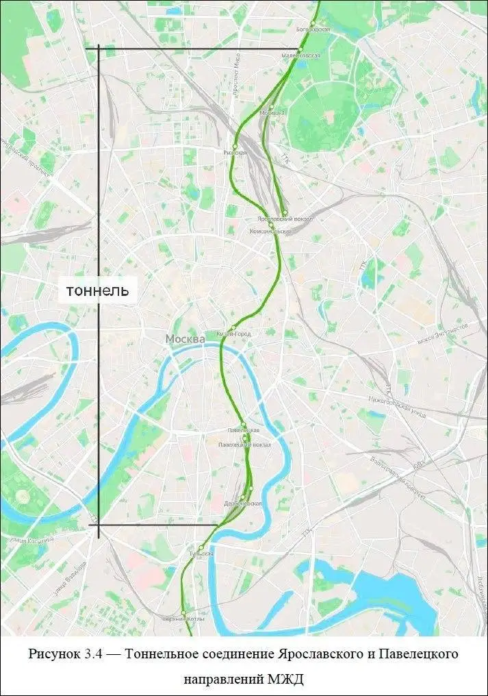 Отложенный тоннель под МЦД-5