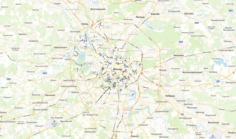 Все улицы Москвы где будут изменены тарифы на платную парковку 2 января 2026