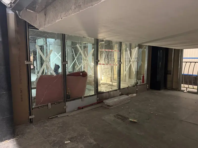 Пересадка на Академической: начат демонтаж ограждений