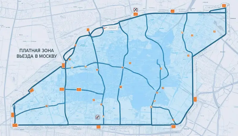 В Москве могут ввести платный въезд: закон приняли во втором чтении