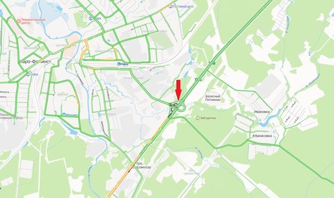 Развязка на 73км Киевского шоссе