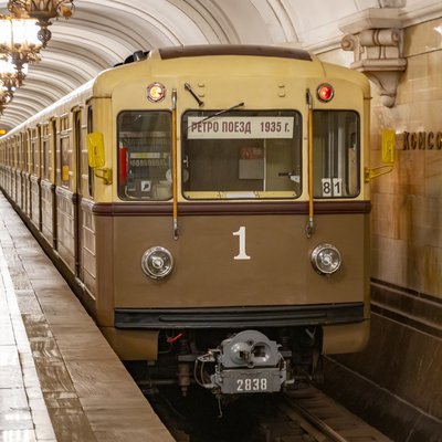Ретропоезд Сокольники