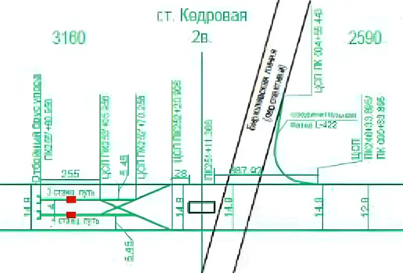 Рокадная ветка - Кедровая ССВ - Троицкая линия до Троицка