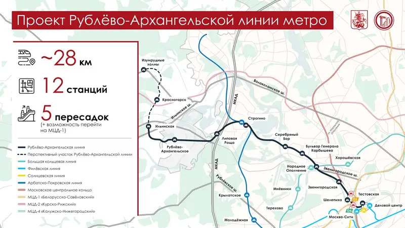 Рублево-Архангельская линия: фотографии пускового участка 2026 года