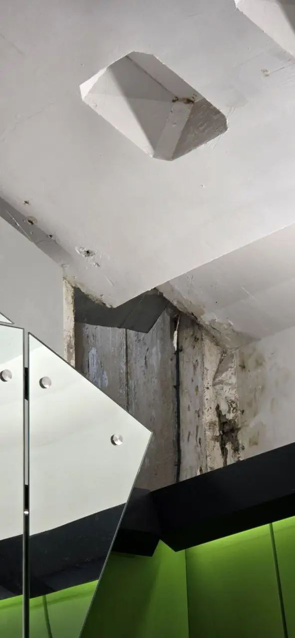 Станция Новомосковская - Троицкая линия метро - протечки через год - 2