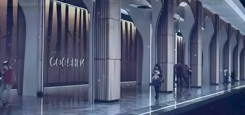 Метро Сосенки: рендер будущей платформы