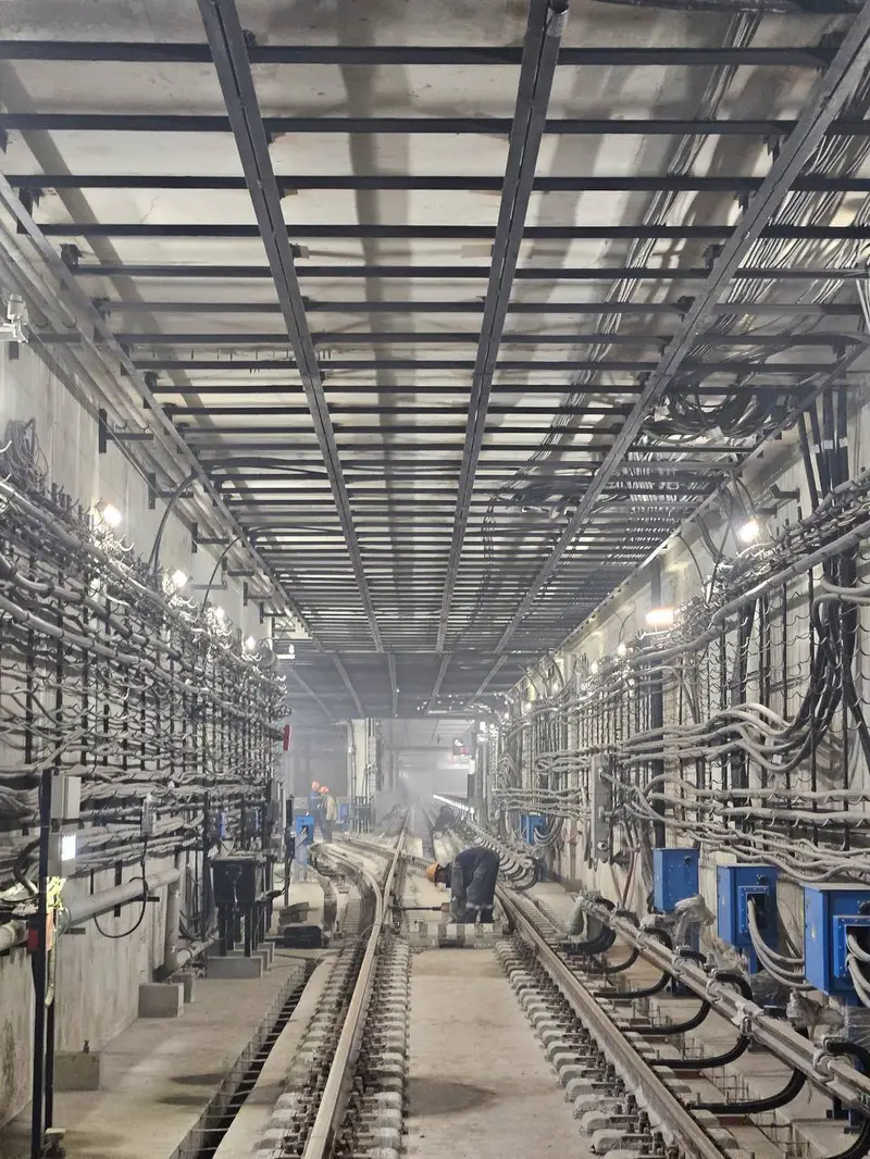 Тоннель с ЗИЛА в сторону Крымской